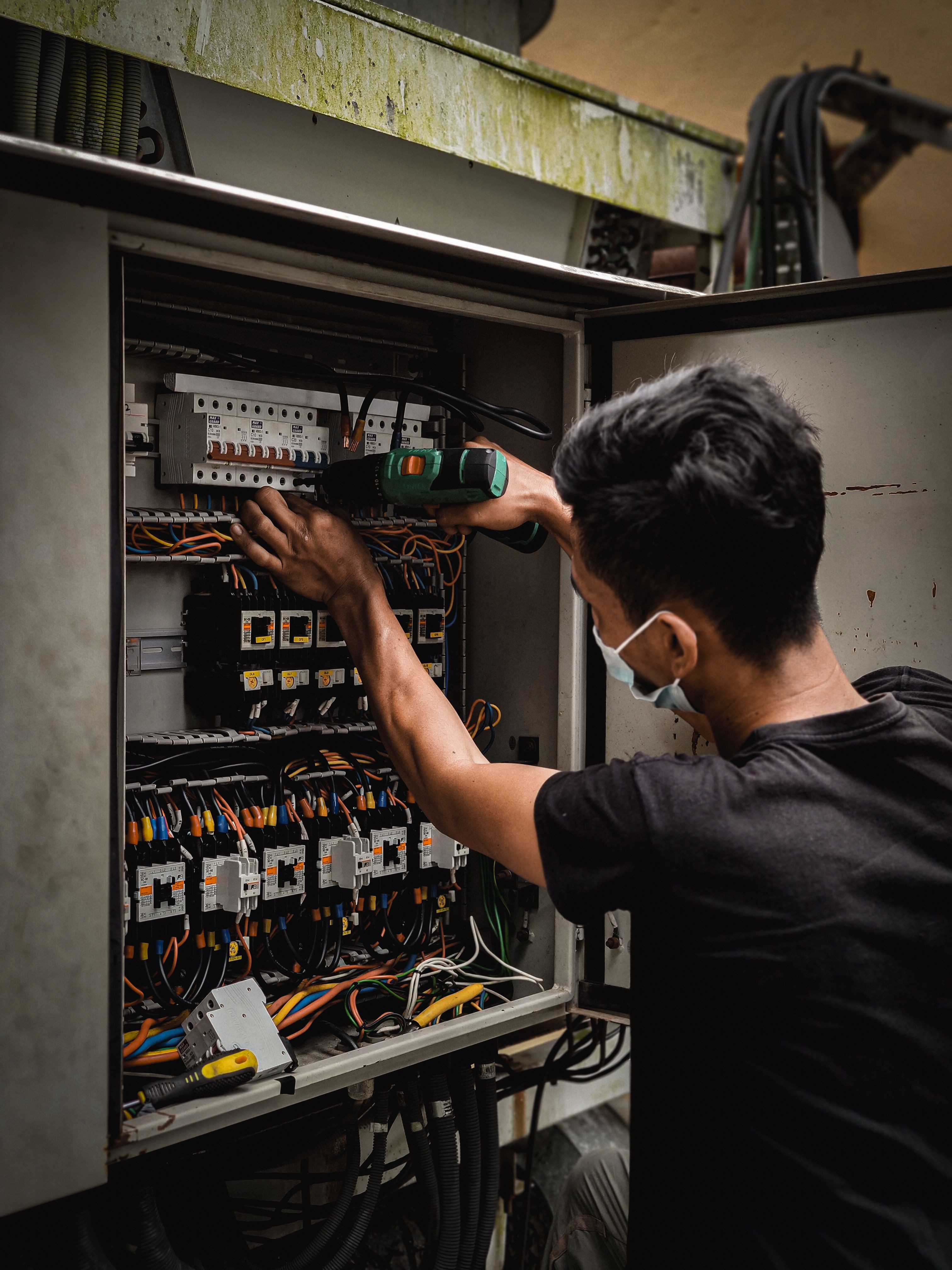 Electrical repair work